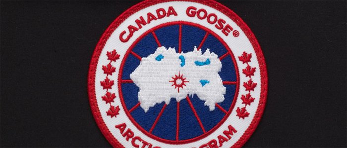 A real Canada Goose Logo